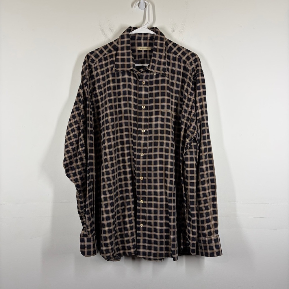 Burberry London Men’s Button Down Shirt Size XL